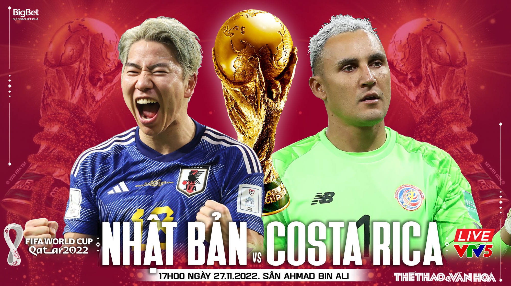 kèo nhật bản vs costa rica