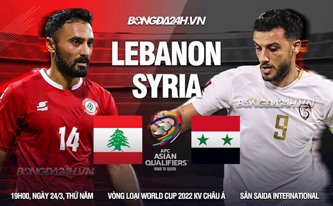 soi kèo syria vs lebanon