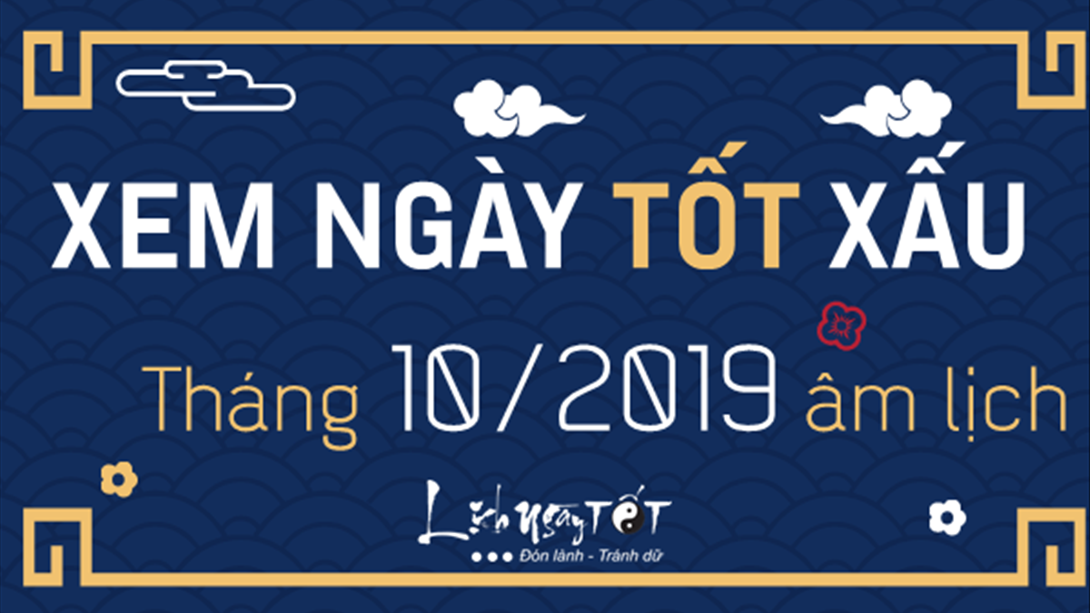 Tháng 10 năm 2019 cưới ngày nào tốt? Xem ngay để biết!