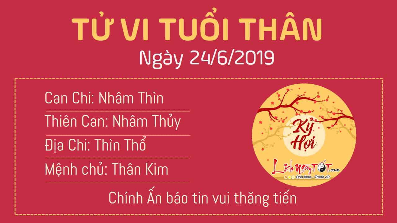 Âm lịch ngày 24 tháng 6 năm 2019 có tốt không (Xem chi tiết tử vi ngày hôm đó)