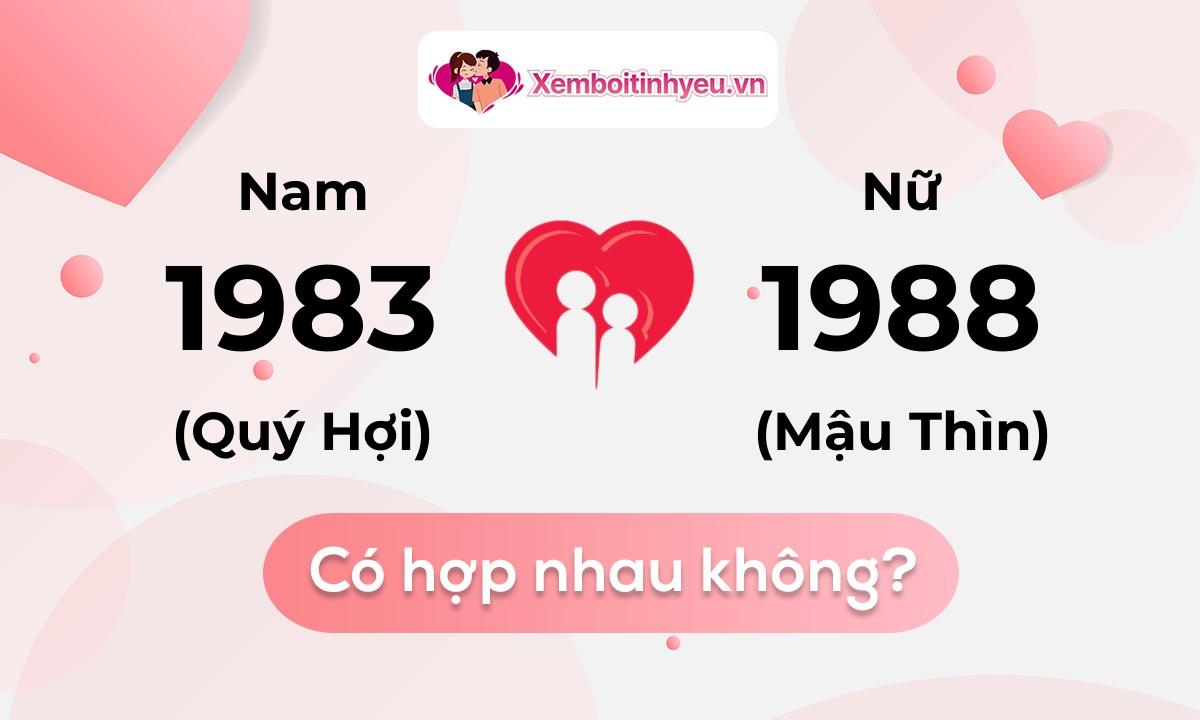 Tuổi chồng 1983 vợ 1988: Xem bói tình duyên, gia đạo thế nào?