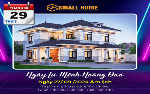 Tháng 10 năm 2019 làm nhà ngày nào tốt? Xem ngay để đón tài lộc!
