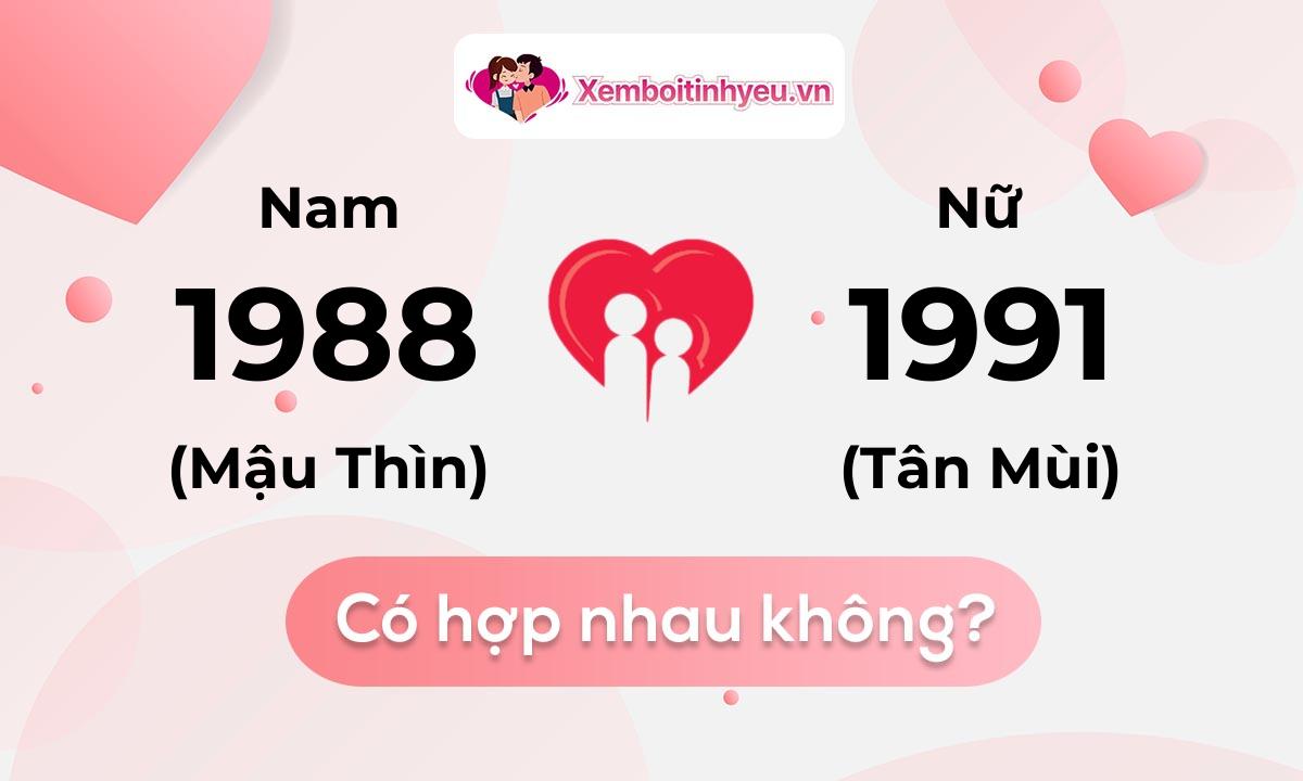 Xem bói tuổi chồng 1988 vợ 1991: Luận giải chi tiết về hôn nhân